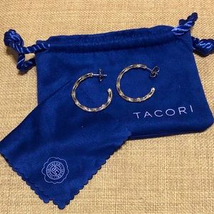Tacori 925/18K hoops. Comes with dust bag & cleaning cloth.